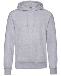 Fruit Of The Loom - Classic Heather Hoodie (Heather) - Lyst