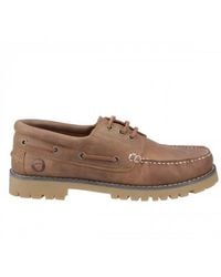 Cotswold - Inglecote Leather Boat Shoes - Lyst