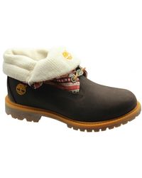 Timberland - Earthkeepers Ek Authentics Fabric Rt Roll Top Boots 8316A B36B - Lyst
