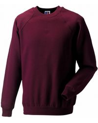 Russell - Herringbone Raglan Sweatshirt - Lyst