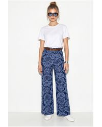 Bianco Lucci - Cotton Elastane Pants - Lyst