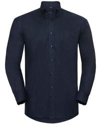 Russell - Collection Oxford Long-Sleeved Formal Shirt (Bright) - Lyst