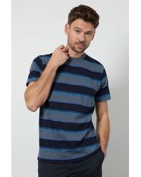 MAINE - Multi Stripe T-Shirt Cotton - Lyst