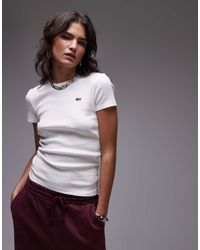 Lacoste - Crew Neck Short Sleeve T-Shirt - Lyst