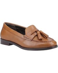 Hush Puppies - Connie Leather Loafers - Lyst