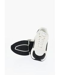 Off-White c/o Virgil Abloh - Low-Top Kick Off Sneakers With Suede Details - Lyst