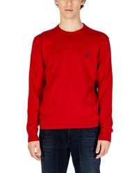 U.S. POLO ASSN. - Langarm-Strickwaren Mit Rundhalsausschnitt - Lyst