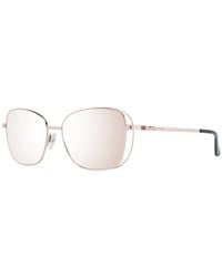 Ted Baker - Butterfly Rose Bronze Mirrored Sunglasses Metal - Lyst