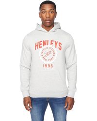 Henleys - Tipton Hoodie Marl) - Lyst