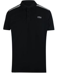 Roberto Cavalli - Taped Shoulders Polo Shirt Cotton - Lyst