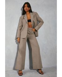 MissPap - Tailored Wide Leg Trousers - Lyst