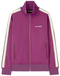 Palm Angels - Logo Track Sweatshirt - Lyst