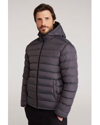 Mountain Warehouse - 'Season' Padded Jacket With Side Pockets Water Resistant Warm Coat Polyamide - Lyst