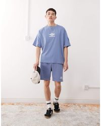 Umbro - Drill Embroidered Logo Shorts - Lyst