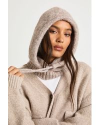 Boohoo - Fluffy Knitted Snood - Lyst