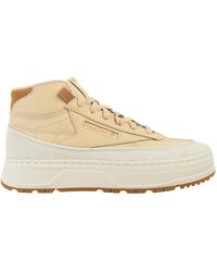 Reebok - Club C Geo Mid Trainers - Lyst