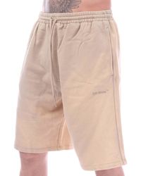 Off-White c/o Virgil Abloh - Off Diagonal Tab Vintage Skate Sweat Shorts - Lyst