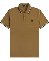 Fred Perry - Herenpoloshirt Met Dubbele Kraag - Lyst