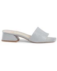 Versace 19.69 Abbigliamento Sportivo - 19V69 Sandal Neper Stamp. Rombi Argento Leather - Lyst