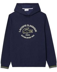 Lacoste - Kapuzenpullover Für Herren Fleece - Lyst
