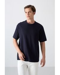 TOMMY LIFE - Oversized Crew Neck T-Shirt - Lyst