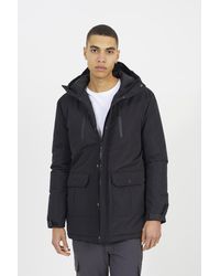 Brave Soul - Lightly Padded Hooded Mac Jacket - Lyst