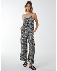 Blue Vanilla - Oversized Wide Leg Jumpsuit - Lyst