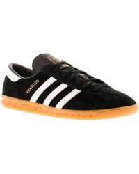 adidas Originals - Hamburg Leather Trainers - Lyst