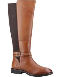 Hush Puppies - Victoria Leather Boots - Lyst