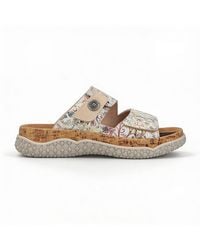 Rieker - V0300 Cross Strap Sandals Multi - Lyst