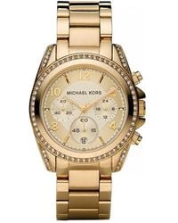 Michael Kors - Ladies' Blair Chronograph Watch Mk5166 - Lyst