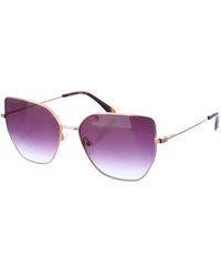 Calvin Klein - Butterfly-Shaped Metal Sunglasses Ck21129S - Lyst