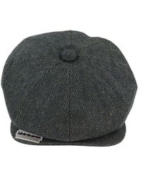Infinity Leather - Peaky Blinders Tweed Hat With Razor Blade - Lyst