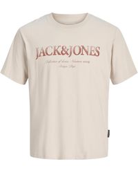 Jack & Jones - Logo Print T-Shirt Short Sleeve - Lyst