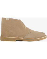 Clarks - Dsrtbt Evo Ii. Light Tan Suede Boots - Lyst