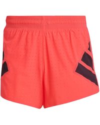 adidas - Adizero Road To Records Split Shorts - Lyst