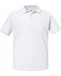 Russell - Authentic Eco Piqué Polo Shirt - Lyst