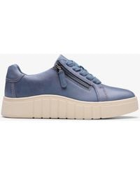 Clarks - Mykah Joy Denim Trainers - Lyst