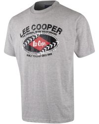 Lee Cooper - Graphic Print T-Shirt Marl) - Lyst