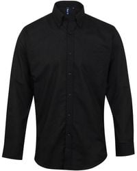 PREMIER - Signature Oxford Long-Sleeved Shirt - Lyst