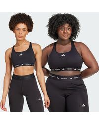adidas - Techfit Medium-Support Bra - Lyst