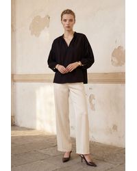 My Fashion - Loose Fit Long Sleeve Shirt - Lyst