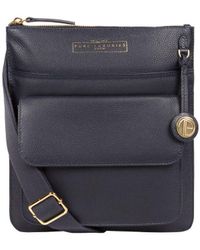Pure Luxuries - 'Langley' Leather Cross Body Bag - Lyst