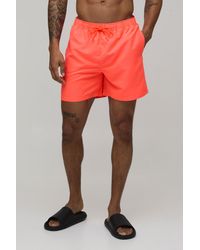 BoohooMAN - Mid Length Swim Short - Lyst