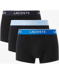 Lacoste - 3-Pack Trunks - Lyst
