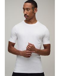 BoohooMAN - 2 Pack Essential Muscle Fit T-Shirt - Lyst