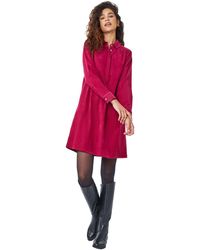 Roman - Corduroy Tunic Shirt Dress - Lyst