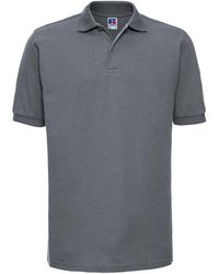 Russell - Ripple Collar & Cuff Short Sleeve Polo Shirt (Convoy) - Lyst