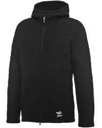 PUMA - X Naturel Hoodie Zip Up Casual Track Top 574098 01 Textile - Lyst