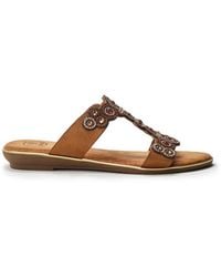b.soleful - Lyrah Sandals Faux Leather - Lyst